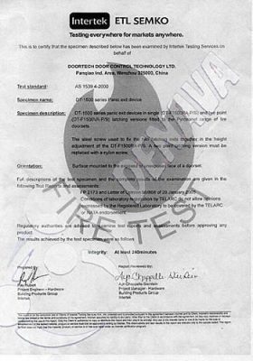 certificacion intertek